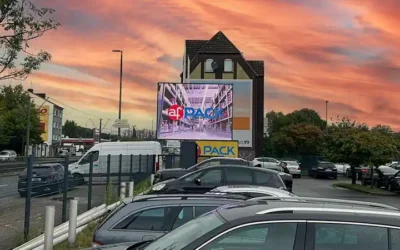 afPACK GmbH – Digitaler Roadside-Screen in Dortmund